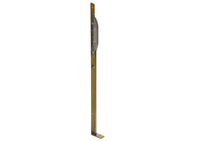 Zasuwa Czołowa L-750 mm x 25 mm Front-Mounted Bolt Lock Gold Finish for Large Doors