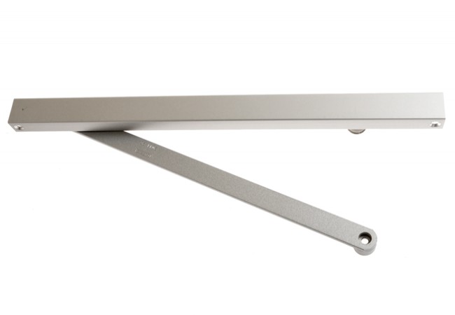 GEZE 068221 Sliding Rail for TS 3000/5000 V Door Closer Silver Commercial Use