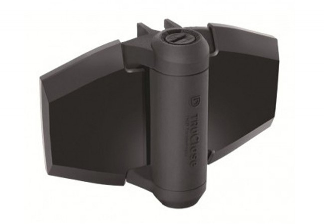 TRUCLOSE REGULAR D&D TCA3L2S3BT Self-Closing Gate Hinge Adjustable 30kg Polymer Black