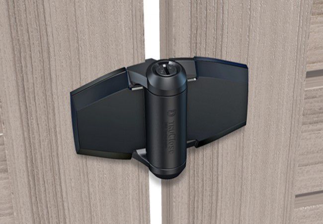 TRUCLOSE REGULAR D&D TCA3L2S3BT Self-Closing Gate Hinge Adjustable 30kg Polymer Black