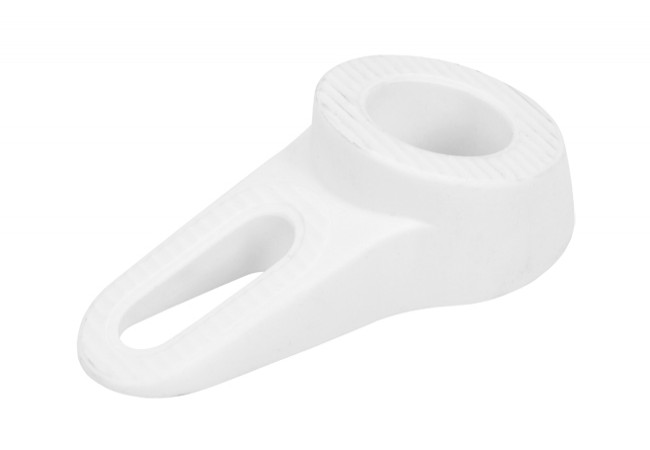 Block-It 38K Door Stop Wedge Durable Construction White Universal Fit
