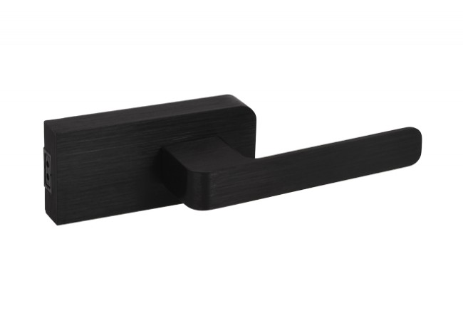 Wala H4S26/SM1OM1 Magnetic Handle for Glass Doors Anodized Black Automatic Closing