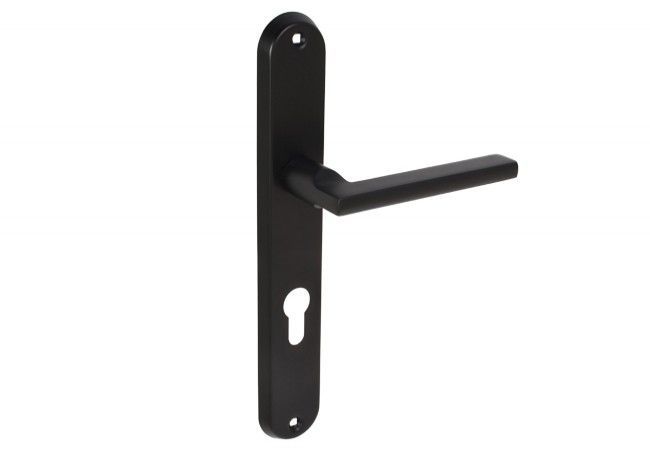 GAMET CLASSICO DH98-14Y72-L36-BL Door Handle Deep Matte Black Spring-Assisted Universal