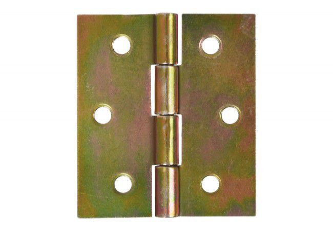 Zawiasa Splatana 45 Furniture Hinge Golden Zinc Finish Bulk Pack 100 pcs