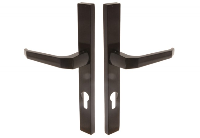 Metalplast-Częstochowa K-90 ST-27 72 WB Door Handle 27mm Narrow Escutcheon Lacquered