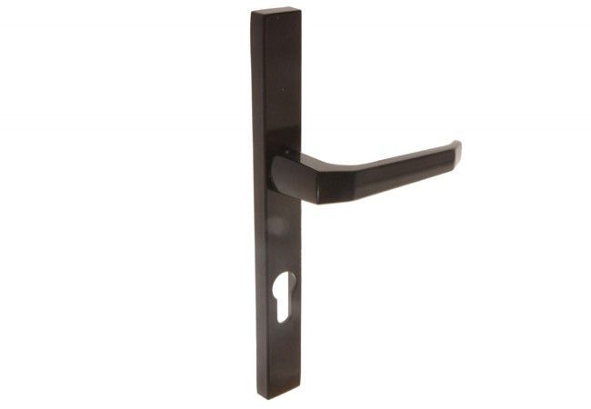 Metalplast-Częstochowa K-90 ST-27 72 WB Door Handle 27mm Narrow Escutcheon Lacquered