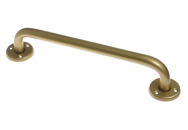 One-Sided Door Pull Handle L-300 mm Gold Lacquer Ergonomic Cabinet Grip