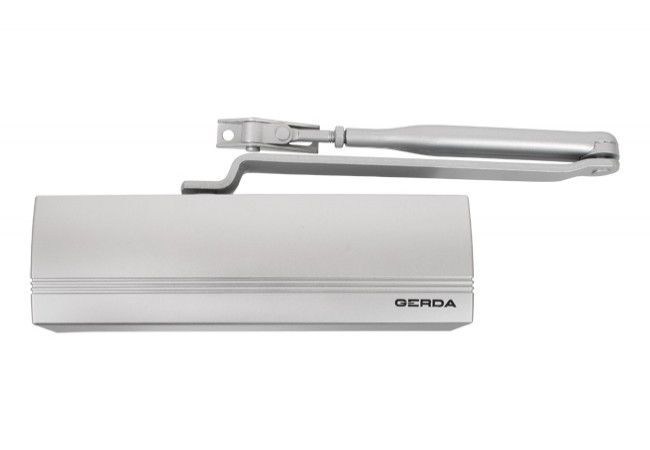 Gerda GD 1000C Door Closer EN 2/3/4 Silver EN 1154 Fire Rated 1100mm 85kg