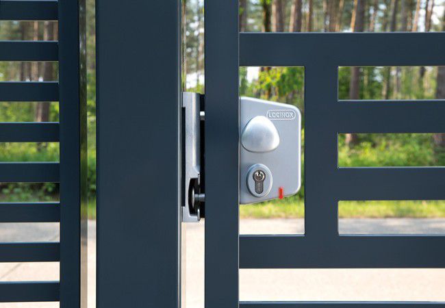 Locinox LEKQ U2 Electric Lock 12V AC/DC Adjustable 40-60mm Aluminium ISO 9227 KTL