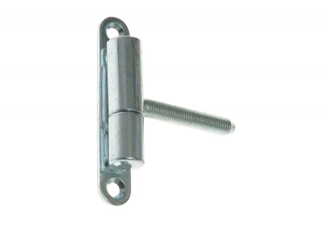 Otlav 15 Door Hinge Screw-On/Screw-In M8x50 Silver Zinc-Plated for Wood Assembly