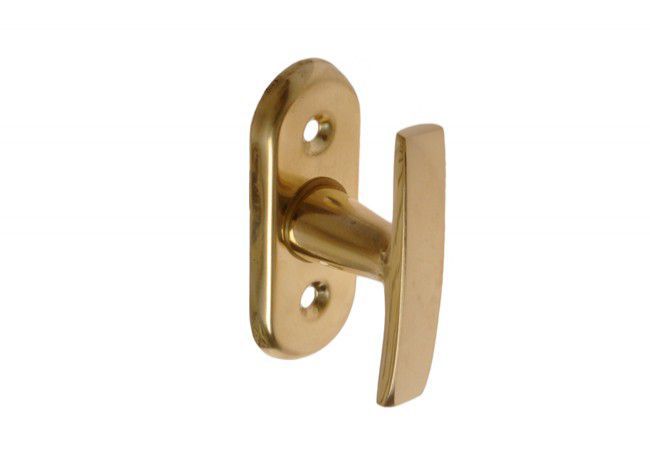 Two-Arm Brass Window Handle with Spindle Solid Brass Durable Polish Made