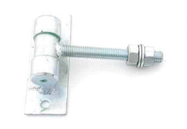 Adjustable Raised Hinge 90 M14x150 Zinc-Plated with Grease Nipple for Gates