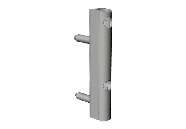 Winkhaus FL.K.20-6-20 PVC Sash Hinge Surface-Mounted activPilot Concept 100kg Zinc-Plated