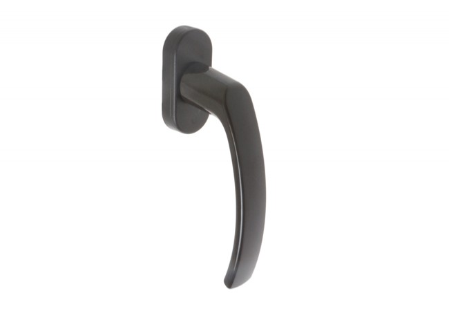 Luna A110-8019-35 Window Handle 35 mm Spindle Aluminium Brown Latch Catch