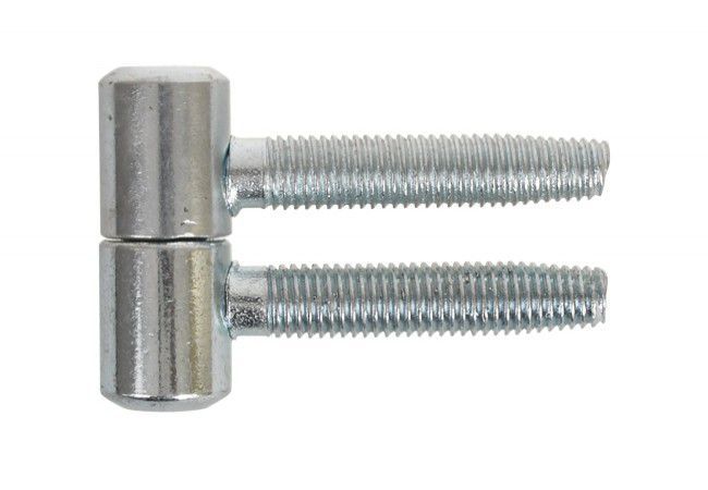 OT 055-140 Door/Window Hinge 8.1x40 mm White Galvanized Steel for Corrosion Resistance