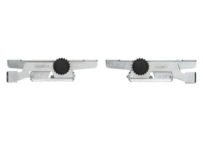 ABUS RS 97 C Roller Shutter Lock No-Drill Zinc-Plated Pair for Internal Mounting