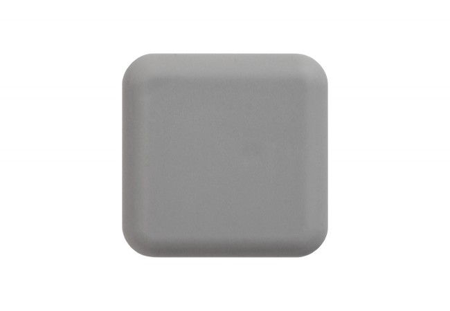 3M Self-Adhesive Rubber Door Bumper 44x44x10mm Square Grey Strong Adhesion