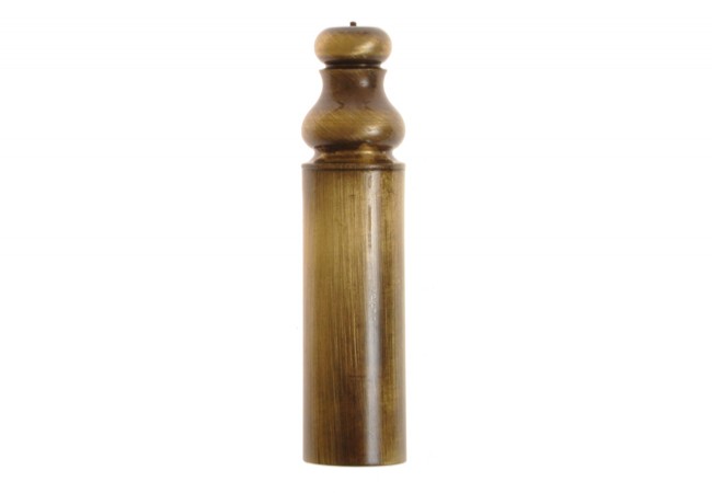 Adjustable hinge cap, diameter 14, decorative brass patina