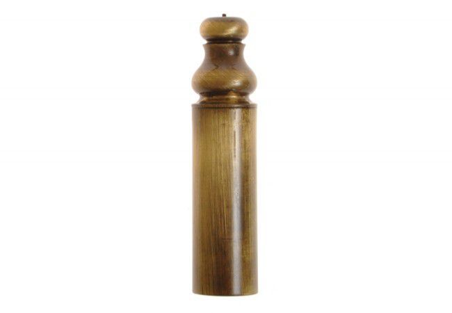 Adjustable hinge cap, diameter 14, decorative brass patina