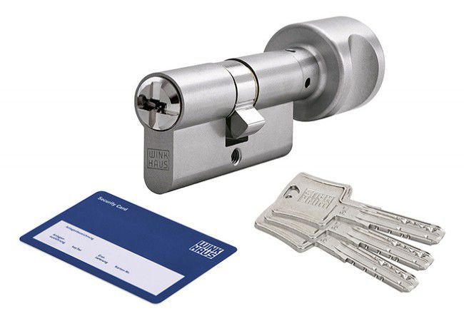 Winkhaus N-tra NT04 N 45G/60 Euro Cylinder Lock Thumbturn kl. 6.2 C Patent Key 2029