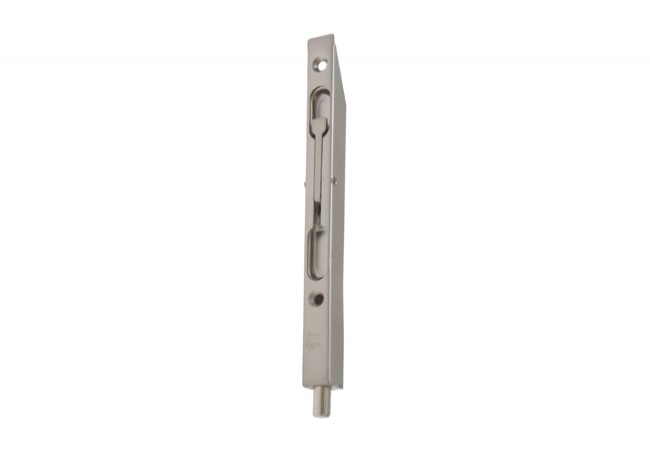 AMIG 1401-150 Face Bolt Lock Chrome Satin 14mm Diameter Surface Mount