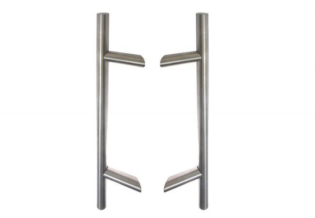 WALA P45 Double-Sided Pull Handle Stainless Steel 304 Brushed Bent Form 32?110mm