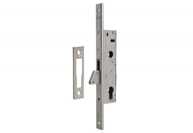 VECTOR U 35/U Auxiliary Lock Straight Deadbolt 25.5mm Zinc-Plated for Aluminum/PVC Doors