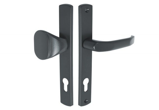 GAMAR DIANA (ST-27) Door Handle and Pull Set Anthracite Aluminum Dual Function