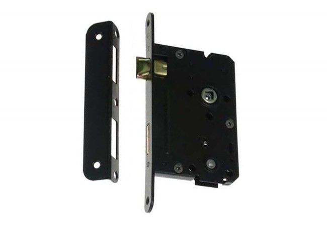 Metalplast-Częstochowa 72/60 WC Mortise Lock Left-Handed 100,000 Cycle Lacquered