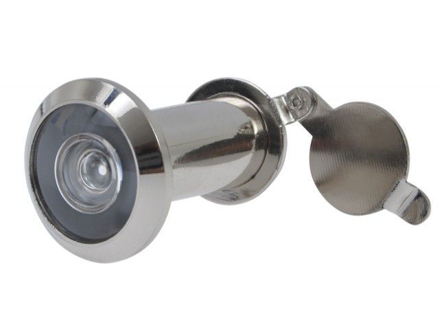 B-Harko fi 16 Door Viewer 200° Nickel Adjustable 35?60mm Integrated Shutter