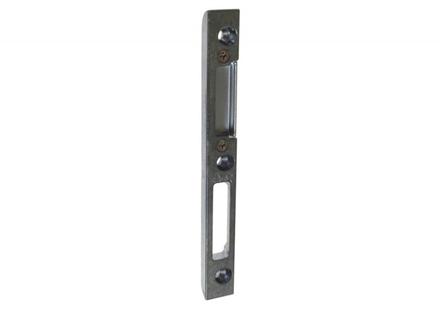 Zaczep regulowany 72 Adjustable Striker Plate Left Cast Silver 180mm Galvanized