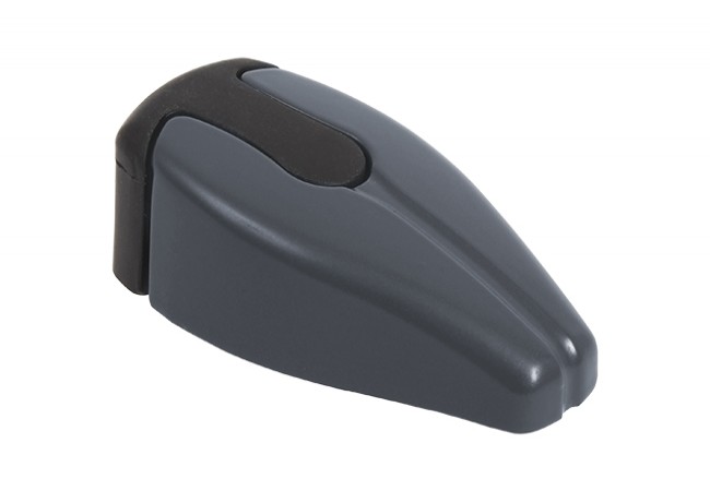 Master Viper Door Stopper Adjustable 20-50mm for Aluminum Sliding Systems Anthracite RAL 7016