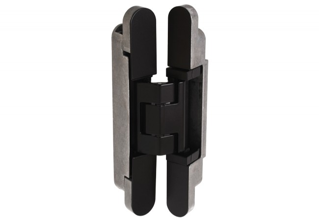 Polsoft ESTETIC 1821/A Concealed Hinge EN 1935 80kg Matte Black for Reversed Rebate Doors