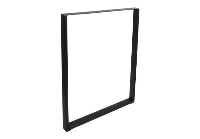 LOFT ok-ar-031 Table Leg Steel 720x600 mm Matte Black Standard Height with Screws