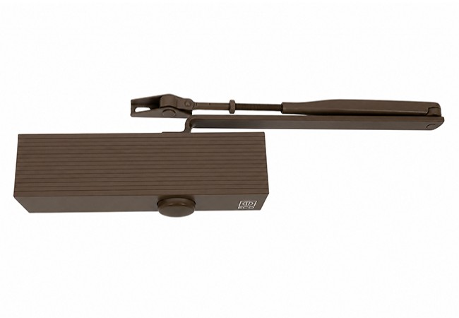 Eco Schulte TS-15 SGS 2/3/4/5 door closer brown with arm