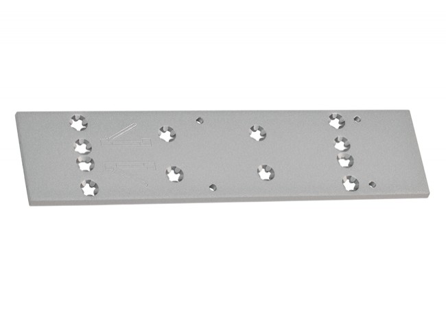 DORMA TS 83 Mounting Plate Silver Accessory for Door Closer Retrofit Installations