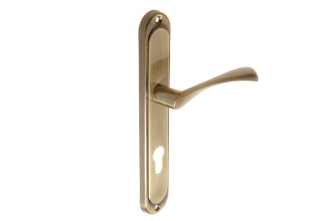 B-Harko Salix 72 WB Door Handle Patina PN-EN 1906 Dual Spring Assist