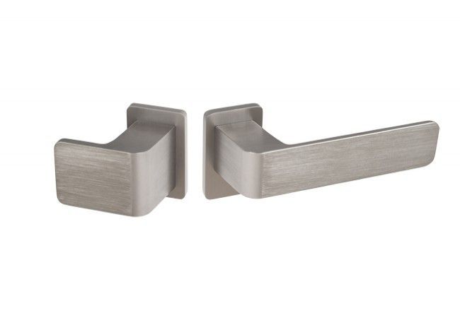 Wala H6S36P/G5S50/SK3S42G6 Handle-Knob Set Short 42mm Escutcheon Inox 6mm Heavy-Duty