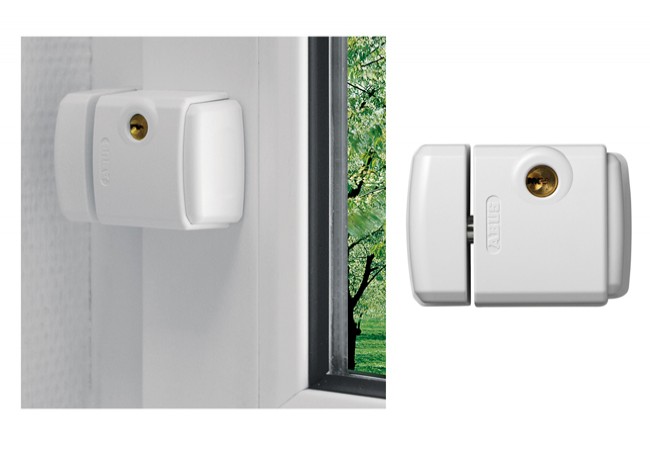 Abus FTS3003 W EK Window Lock Four-Lever Keyed Alike White for Inward-Opening