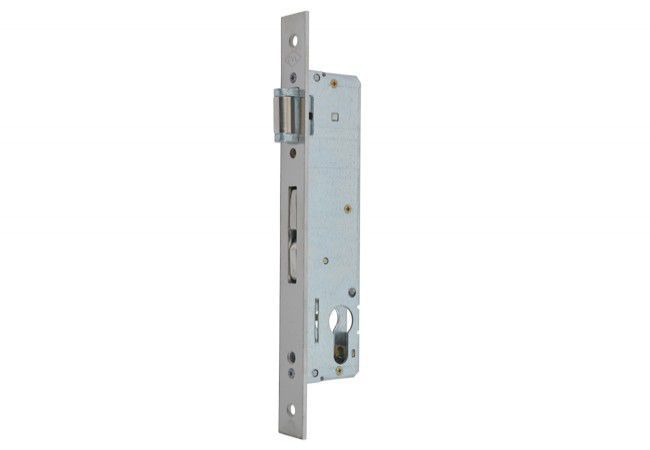 CVL 194V Roller-Latch Mortise Lock Flat Faceplate 24x6 mm for Aluminum Steel Doors 100kg