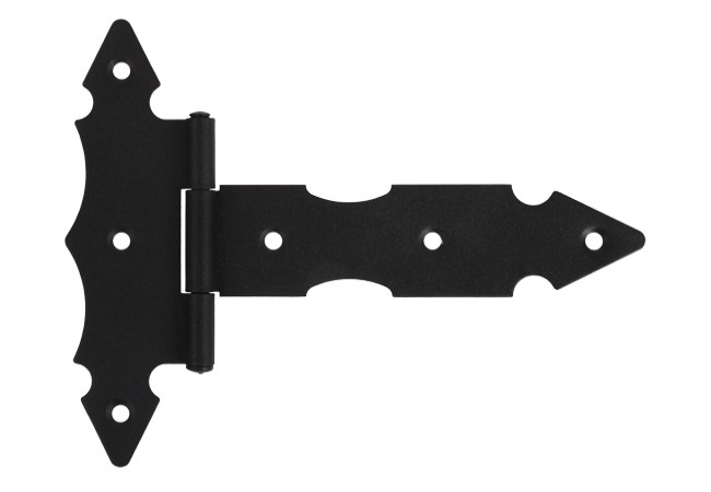 Zawias altanowy retro 125 Hinge Black Powder-Coated Steel for Outdoor Garden Structures