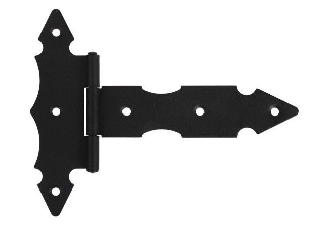 Zawias altanowy retro 125 Hinge Black Powder-Coated Steel for Outdoor Garden Structures