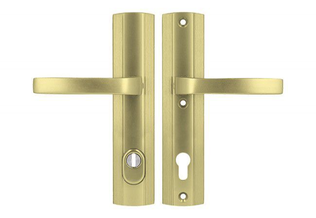 AXA PRESTIGE 90 WB Door Handle EN 1906 Class 3 FLEX Cylinder Protection Fire-Rated Gold