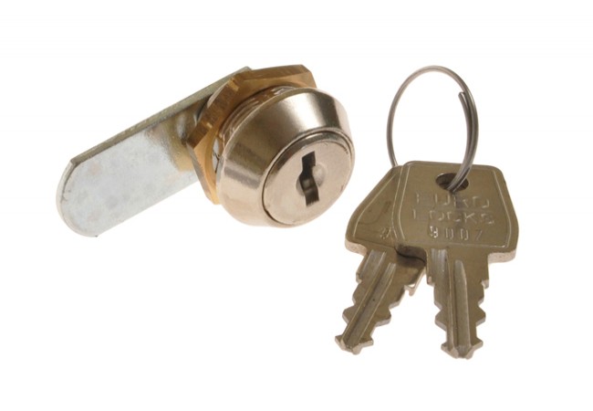 Euro-Locks M210030,9h;2ktd Cam Lock FH Series Reversible Cam 9.5mm Nickel Corrosion Resistant
