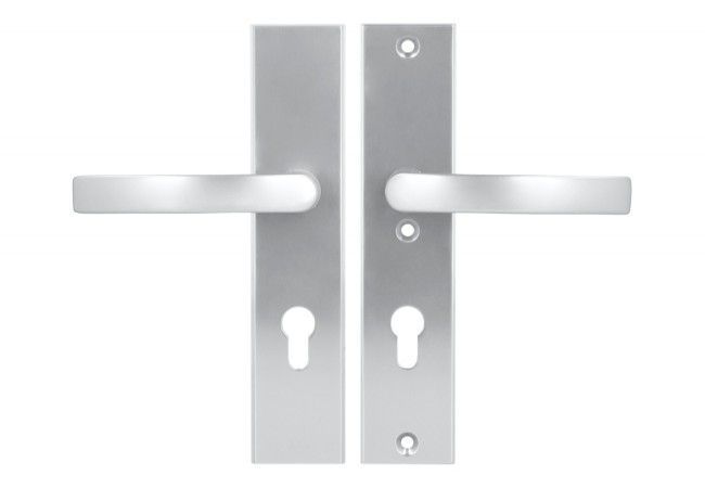 Axa ODIN++ 72 WB Lever Handle EN 1906 Class 3 F1 Silver for 74-83mm Doors
