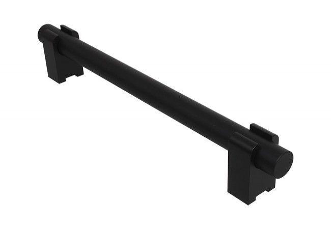 Locinox BAR-A Handle 365mm Double-Sided Anodized Aluminium Black RAL 9005 for Gates