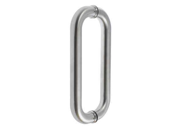 B-Harko Double-Sided Pull Handle SS304 Matte 32x300mm With Mounting Set