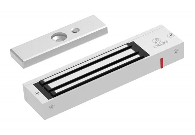 Dorcas 180 kg Electromagnetic Lock Surface Mount 12/24 V DC Hall Sensor LED