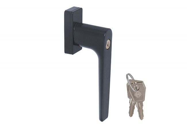 Master Karma Aluminium Window Handle Key Lock 26mm Spindle Anthracite RAL 7016