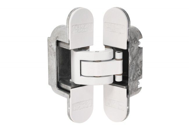 Polsoft ESTETIC W978 Concealed Hinge 3D Adjustment Matte White 9016 Universal Metal